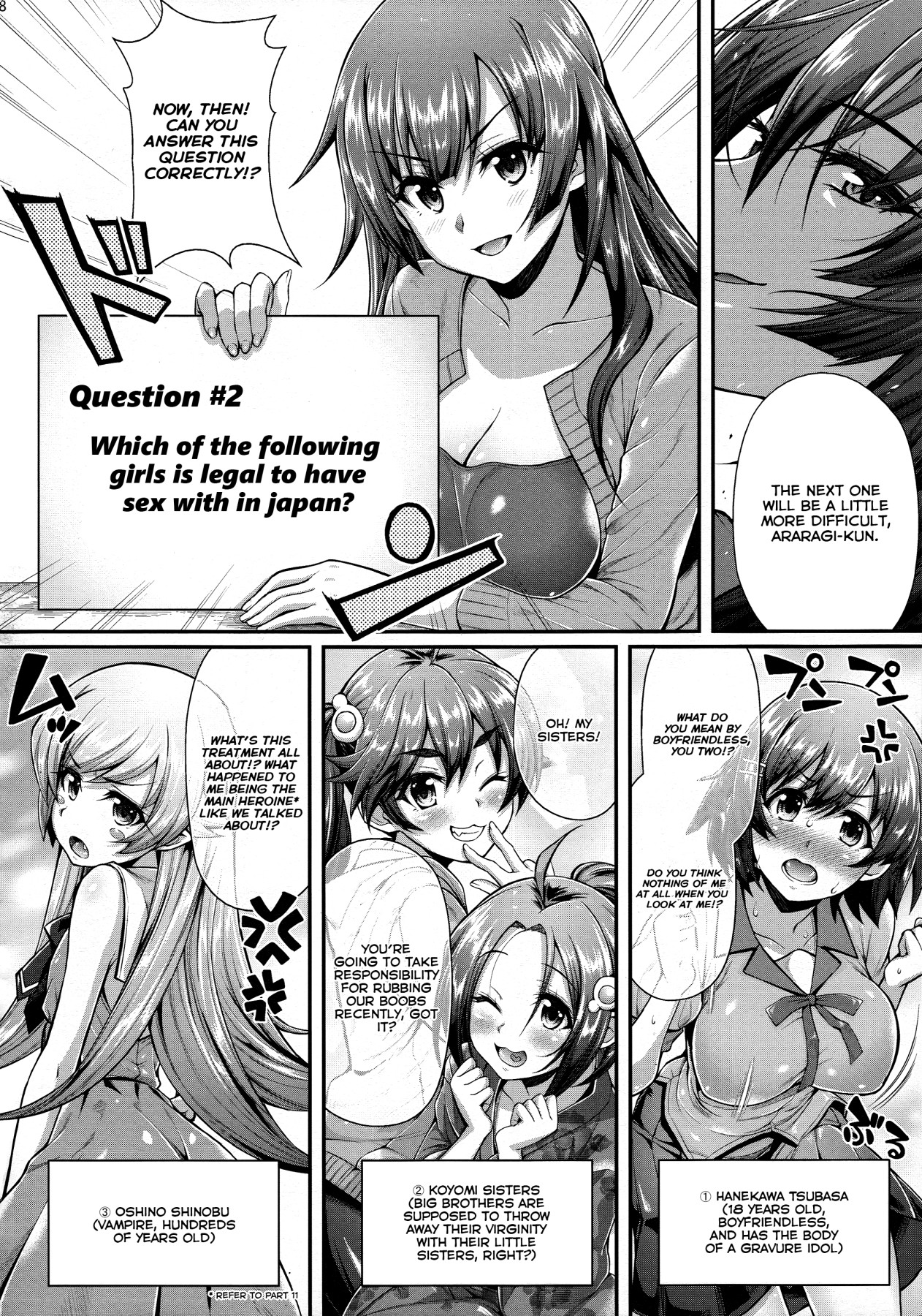 Hentai Manga Comic-Pachimonogatari Part 12: Koyomi Reform-Read-8